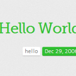 hello world